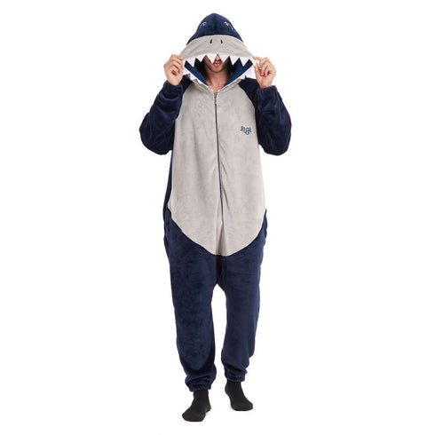 Snuggs Blanket Animal Onesie Shark
